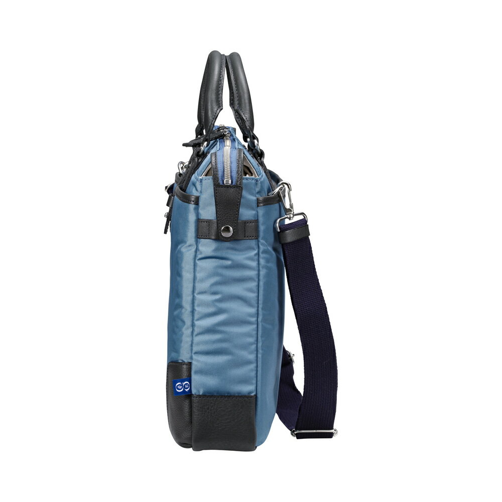 【ふるさと納税】豊岡鞄 For the Blue Soft Briefcase Oブルー / ブリーフケース A4 ビジネス ショルダーバッグ 2way レディース メンズ バッグ サムネイル2
