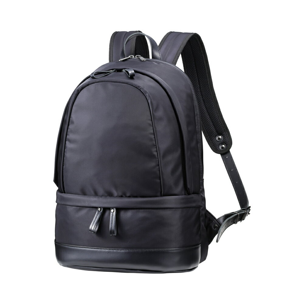 【ふるさと納税】豊岡鞄 S3700RI TUTUMU HIKE Rich ブラック / 鞄 かばん バッグ リュック バックパック カバン おしゃれ サムネイル3