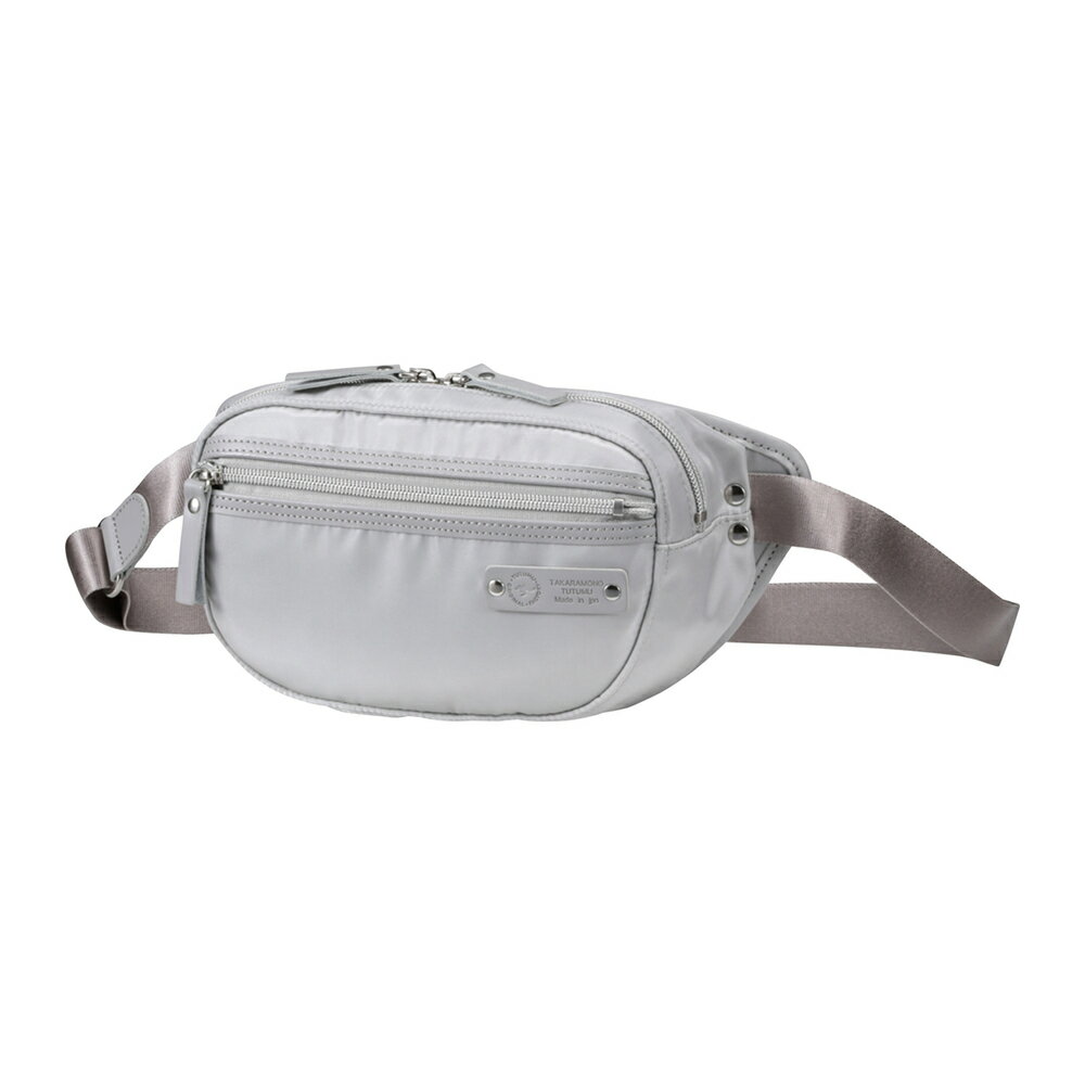 【ふるさと納税】豊岡鞄 S4500RI TUTUMU body bagRich Sグレー / 鞄 かばん バッグ ボディバッグ ワンショルダー カバン おしゃれ サムネイル2