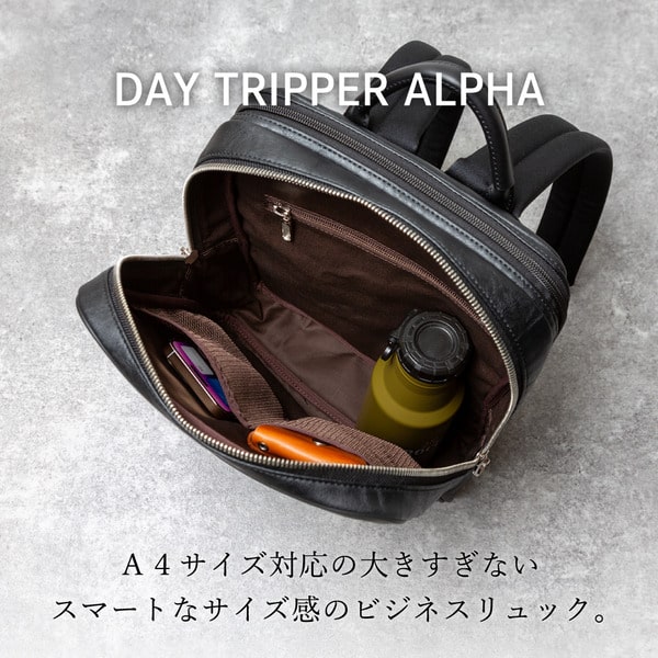 【ふるさと納税】豊岡鞄 CREEZAN リュック CDTH-015 ブラック / クリーザン ブランド ビジネスリュック リュックサック メンズ リュックメンズ バックパック ビジネスバッグ カバン A4サイズ対応 サムネイル2