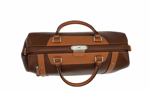 【ふるさと納税】豊岡産鞄 パトリックダレスボストンバッグ（No.1598-22）レッドブラウン / かばん カバン 鞄 バッグ サムネイル2