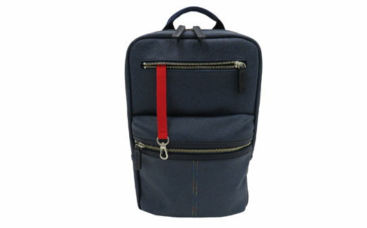 【ふるさと納税】豊岡産鞄 キワダ2WAYボディバッグ（No.4997-60）ネイビー / かばん カバン 鞄 バッグ サムネイル2