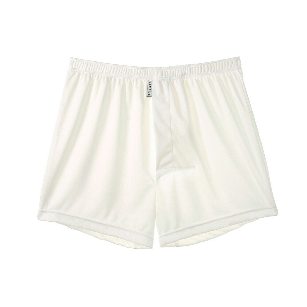 メンズ 下着 ショートトランクス 10/ZIVANE/Ivory 1枚/締め付け感の無い/専用BOX付き アンダーウェア