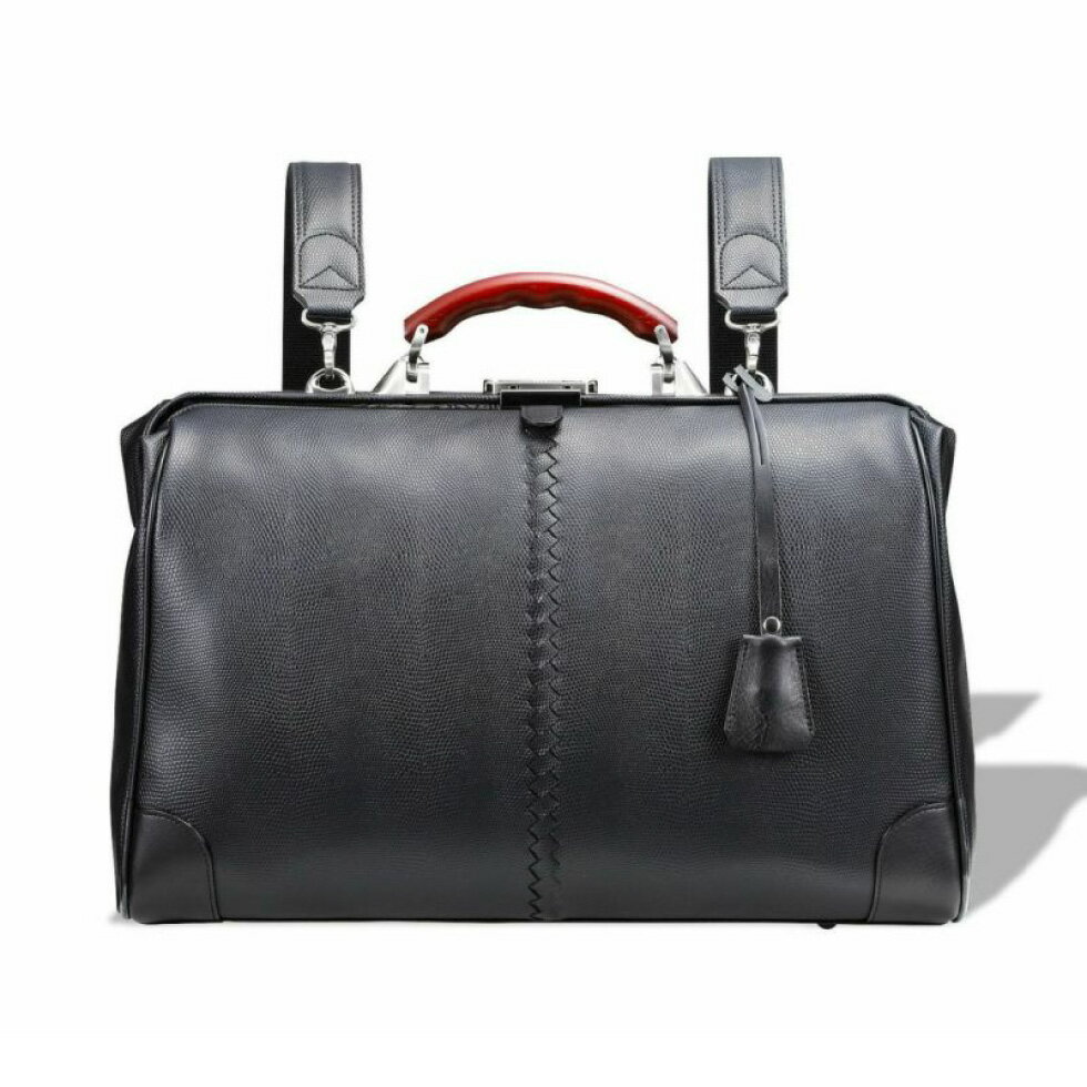 【ふるさと納税】豊岡鞄 YOUTA LIZARD 3way YK2 横ダレスL 【選べる3カラー ネイビー・ブラック・チョコ】/ 木和田正昭商店 ビジネスバッグ メンズ ブリーフケース 横型 ダレスバッグ 木手ハンドル リュック ショルダー 16インチノートPC対応 B4ファイル対応 サムネイル3