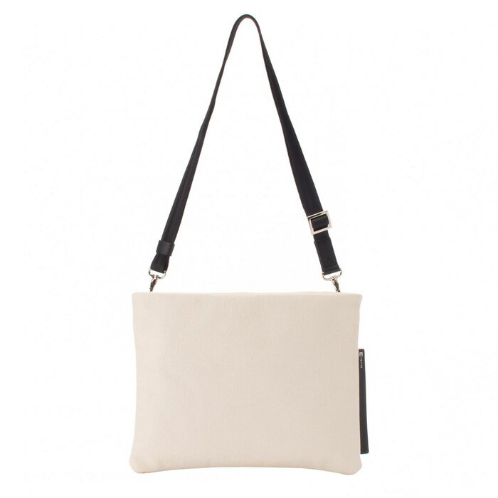 【ふるさと納税】豊岡鞄 TOTTE シュリンクサコッシュ MBC018 アイボリー / 本革 ショルダーバッグ クラッチバッグ 2way 軽量 バッグ カバン サコッシュ レディース メンズ サムネイル2