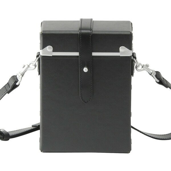 豊岡鞄 嘉玄 ファイバー チトセ縦型ショルダー ブラック / おしゃれ バッグ ショルダー