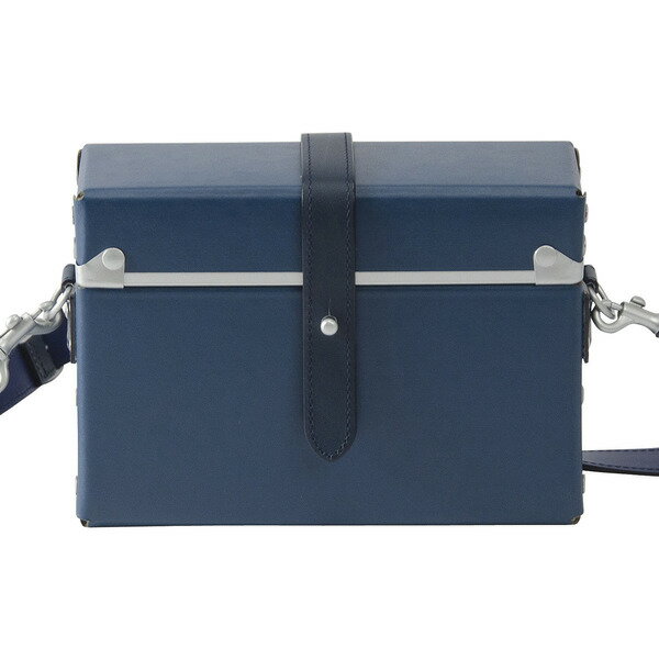 豊岡鞄 嘉玄 ファイバー チトセ 横型ショルダー ネイビー / おしゃれ バッグ ショルダー