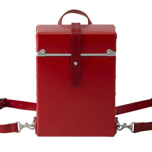 豊岡鞄 嘉玄 ファイバー チトセ リュック レッド / おしゃれ バッグ リュック