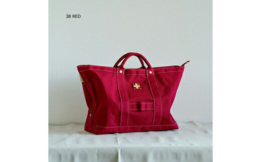 木の庄帆布 NEO TOTE BAG ネオトートバッグ 【KinoshoTRANSIT】（レッド） / トートバッグ 帆布 日本製 メンズ レディース 高級 かばん カバン 鞄 シンプル おしゃれ 赤色