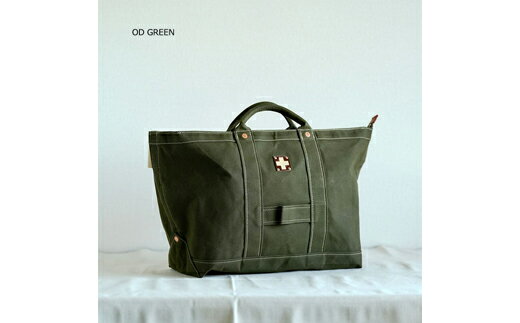 木の庄帆布 NEO TOTE BAG ネオトートバッグ 【KinoshoTRANSIT】 (ODグリーン） / トートバッグ 帆布 日本製 メンズ レディース 高級 かばん カバン 鞄 シンプル おしゃれ 緑色