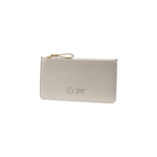 【ふるさと納税】豊岡財布 TUTUMU flat（SW203）グレー / フラグメントケース サイフ レディース 本革 財布 サムネイル2