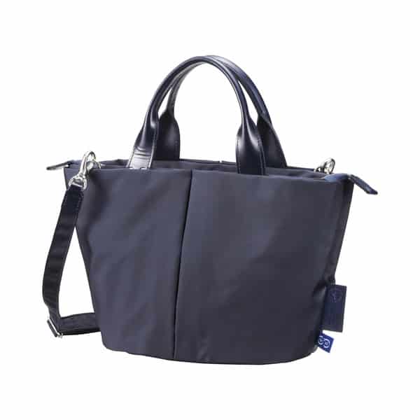 【ふるさと納税】豊岡鞄 For the Blue Marche Petit Dブルー / ミニトートバッグ ショルダーバッグ 2way レディース バッグ サムネイル2