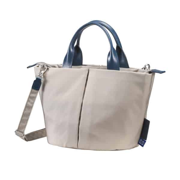 【ふるさと納税】豊岡鞄 For the Blue Marche Petit ベージュ / ミニトートバッグ ショルダーバッグ 2way レディース バッグ サムネイル2