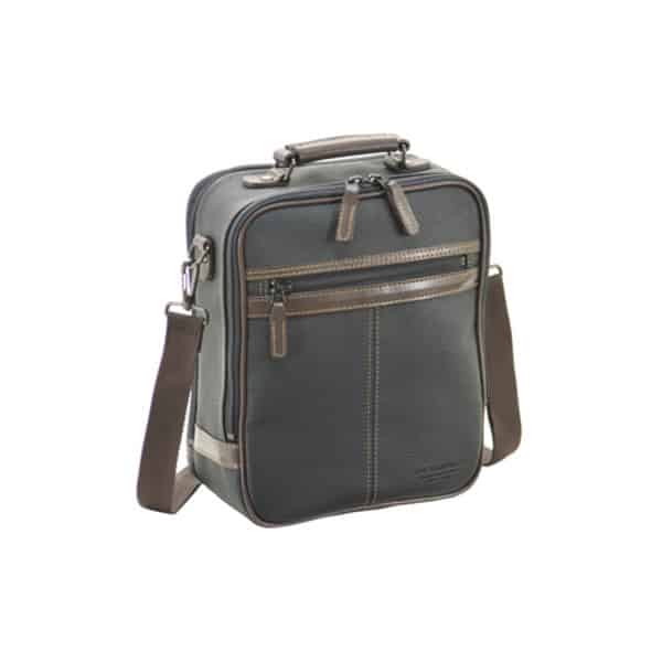 豊岡産鞄 ブレリアス 縦型取っ手付ショルダー（16431-01）クロ / BRELIOUS ビジネスバッグ メンズ A5ファイル対応 手持ち ショルダーバッグ 2way