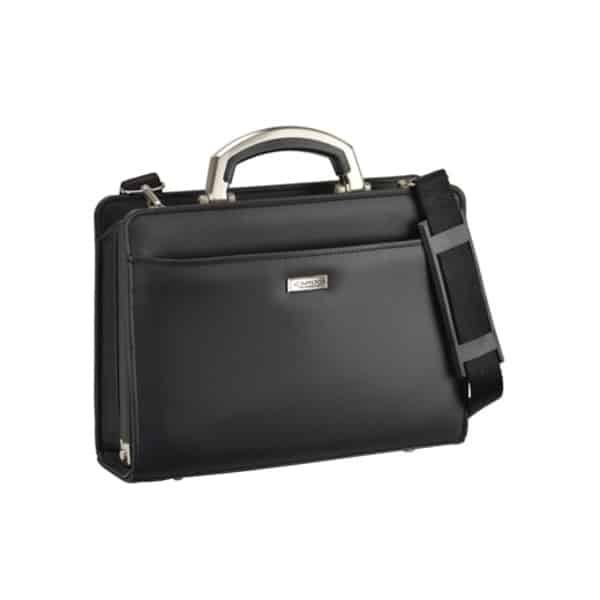 豊岡産鞄 JCハミルトン アルミ手大開きミニダレス（22340-01）クロ / J.C HAMILTON メンズ ビジネスバッグ かばん バッグ ダレスバッグ ダレス