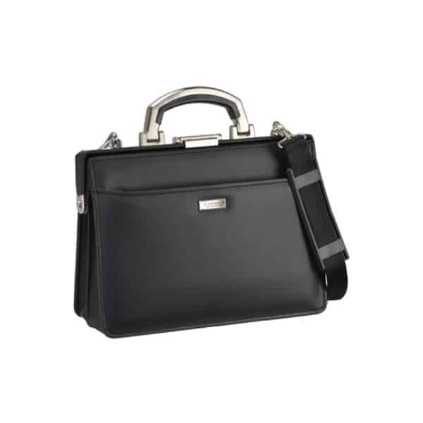 豊岡産鞄 JCハミルトン アルミ手口枠ミニダレス（22341-01）クロ / J.C HAMILTON メンズ ビジネスバッグ かばん バッグ ダレスバッグ ダレス