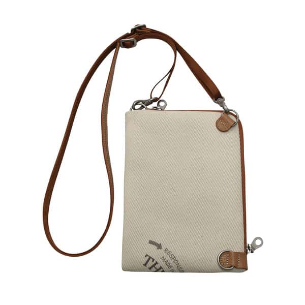 【ふるさと納税】豊岡鞄 THYMEBUCKS ELDER クロスミニショルダー マルロゴ アカ / タイムバックス エルダー スマホショルダー ブランド レディース スマホポシェット 斜め掛け 大人 かわいい おしゃれ 肩掛け スマホ ショルダーバッグ ポーチ サムネイル2