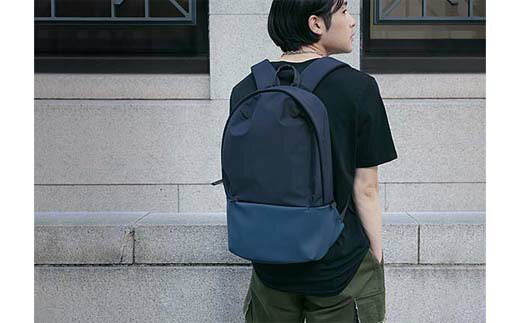 【豊岡鞄】129 corp UNOFUKU リュック ネイビー 13-1105-80 / ウノフク 豊岡鞄 リュック リュックサック 大容量 軽量 撥水加工 B4ファイル 13インチ PC パソコン メンズ レディース シンプル 無地 おしゃれ ビジネス 通勤 通学 普段使い 日本製 紺