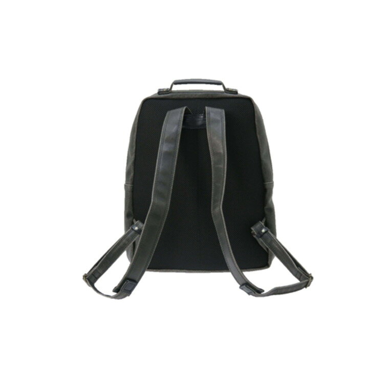 【ふるさと納税】レトロリュック 【選べる3カラー ブラック・キャメル・ネイビー】(No.4990) / 木和田 リュック リュックサック 2層式 仕分け収納 白化合皮 ポケット ペットボトルホルダー 高級 かばん カバン バッグ 鞄 手作り メンズ レディース 日本製 サムネイル2