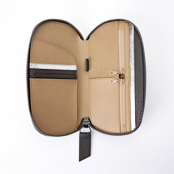 【ふるさと納税】豊岡財布 トラベルウォレット CITE-002 ブルー / itten-itten イッテンイッテン スマートウォレット ブランド レディース 長財布 本革 財布 サイフ サムネイル3