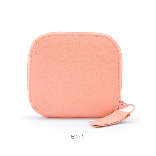 【ふるさと納税】豊岡財布 ラウンドミニウォレット CITE-006 ピンク / itten-itten イッテンイッテン スマートウォレット ブランド 本革 コインケース 小銭入れ カードケース レディース 財布 コンパクト ラウンドファスナー サムネイル2