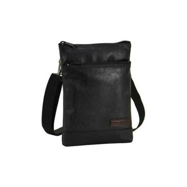 薄マチミニショルダー (16414-01) クロ / 豊岡産 豊岡製 鞄 かばん バッグ コンパクト 小さい鞄 革職人 通勤 レジャー ミニ