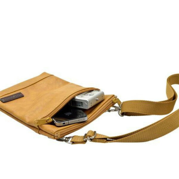 【ふるさと納税】薄マチミニショルダー（16414-10）キャメル / 豊岡産 豊岡製かばん バッグ サムネイル3