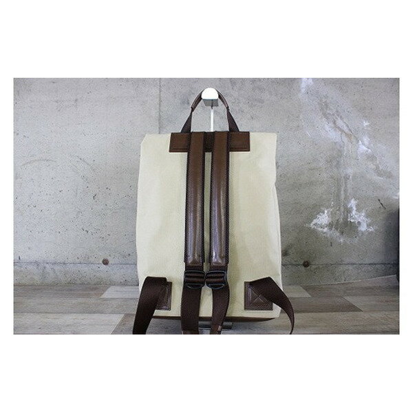 【ふるさと納税】アメリカンダックリュック サンドベージュ / バッグ かばん サムネイル3