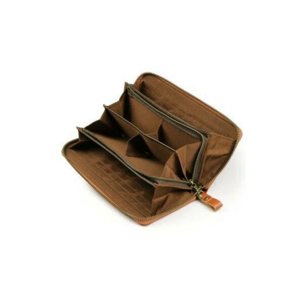 【ふるさと納税】豊岡工房 牛革コインが分けられる長財布（3774-08）キャメル / 財布 ウォレット サムネイル3