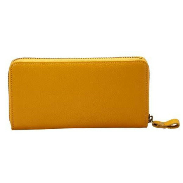 【ふるさと納税】豊岡工房 牛革コインが分けられる長財布（3774-18）イエロー / 財布 ウォレット サムネイル2
