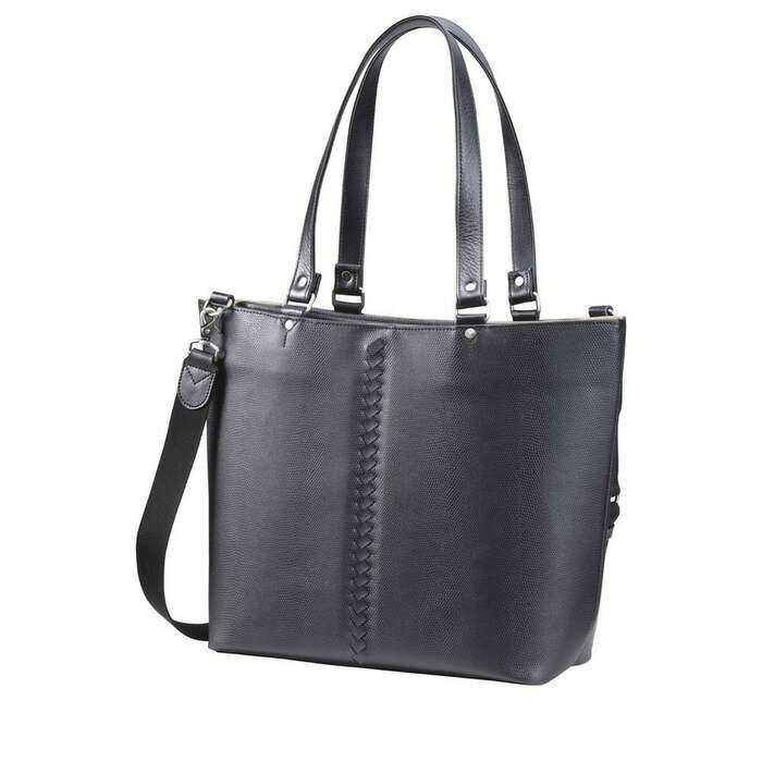 【ふるさと納税】豊岡鞄 YOUTA LIZARD 2way トート（YK-30）ブラック / 木和田正昭商店 トートバッグ ショルダー メンズ レディース ビジネス バッグ A4ファイル対応 サムネイル2