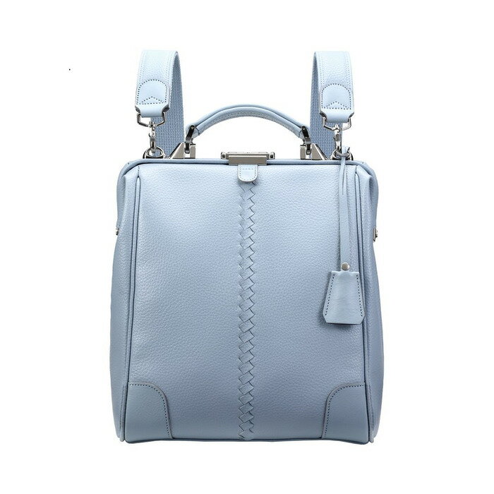 【ふるさと納税】豊岡鞄 YOUTA ELK 3way ダレス S（YK9S）スカイ / 木和田正昭商店 ダレスリュック ビジネスバッグ ブリーフケース ショルダー ダレスバッグ A4ファイル対応 メンズ レディース バッグ サムネイル2