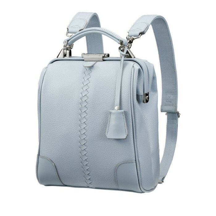 【ふるさと納税】豊岡鞄 YOUTA ELK 3way 縦ダレス MINI（YK60）スカイ / 木和田正昭商店 ダレスリュック ビジネスバッグ ブリーフケース ワンショルダー ダレスバッグ B5クリアファイル対応 メンズ レディース バッグ サムネイル2