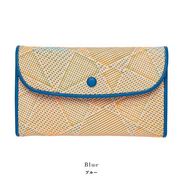 豊岡財布 フラップウォレットM CITG-024 ブルー / itten-itten イッテンイッテン ブランド 本革 レディース 財布 サイフ