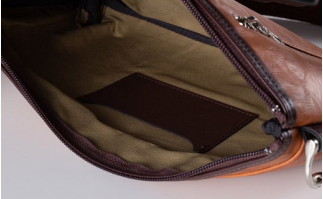 【ふるさと納税】豊岡産かばん CHRISTIAN GEORGES 横型ショルダー CG2300（08-104）ブラウン / メンズ ショルダーバッグ ボディバッグ サムネイル3