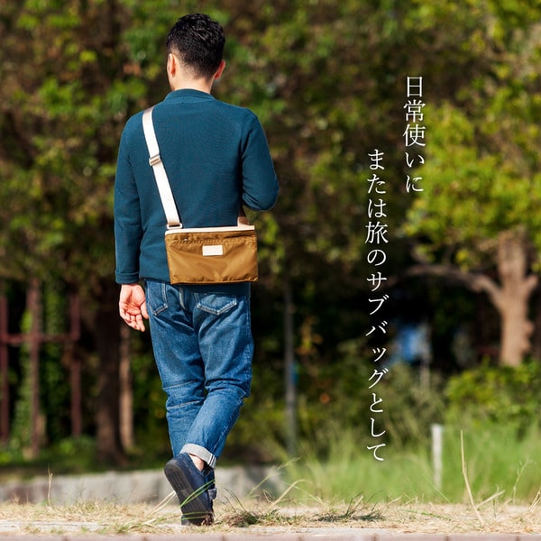 【ふるさと納税】豊岡鞄 CREEZAN サコッシュ CDTC-003（オリーブ）/ ミニショルダーバッグ レディース メンズ クリーザン ブランド 軽量 サムネイル2