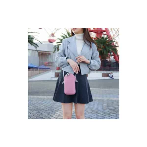 豊岡鞄 S4301 TUTUMU Pocket Suede オールドローズ / 鞄 かばん バッグ カバン おしゃれ ショルダーバッグ