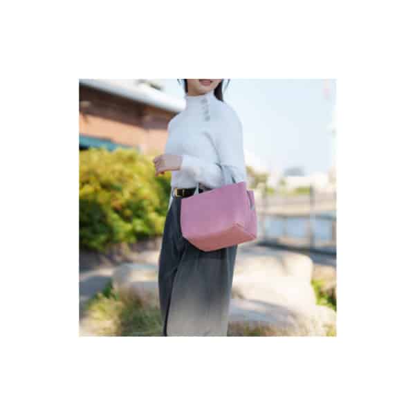 豊岡鞄 TUTUMU スエード Tre tote（S3201）オールドローズ / 鞄 かばん バッグ カバン おしゃれ トートバッグ