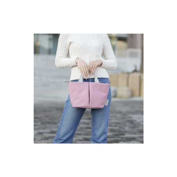 豊岡鞄 TUTUMU スエード Marche petit（S3601）オールドローズ / 鞄 かばん バッグ カバン おしゃれ トートバッグ