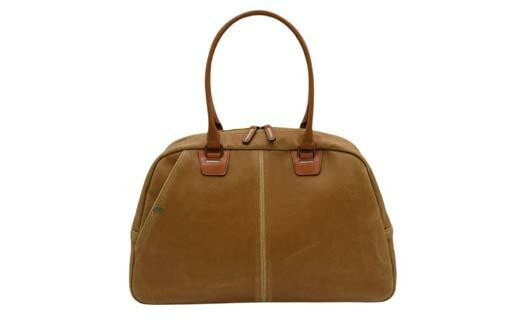 レトロ デイリーユースボストンバッグ（No.1597-24） キャメル かばん バッグ ボストン スポーツ型ボストン 気軽に使える 白化合皮