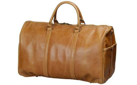 白化合皮兼用ボストン45cm 豊岡製かばん LEGULEG52006（キャメル） かばん バッグ ボストン ショルダーベルト付 たっぷり収納 ビジネス 旅行