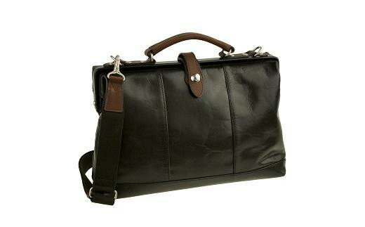 牛革・ダレスバッグS CROSSROAD 505046（ブラック） かばん バッグ ダレスバッグ 牛革 ショルダーベルト付き