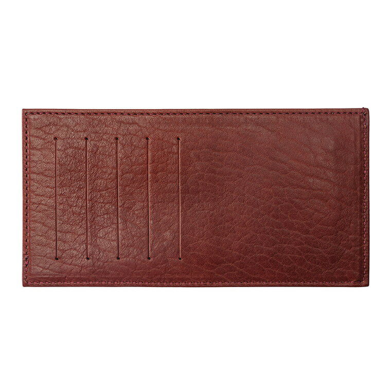 【ふるさと納税】豊岡財布 フラグメントケース カード財布 コーヒー・ワイン・抹茶グリーン WLG2101 / 財布 ウォレット カードケース カード入れ スリム メンズ レディース 革 牛革 革小物 サステナブル シンプル デザイン 無地 マスミ鞄嚢 サムネイル2