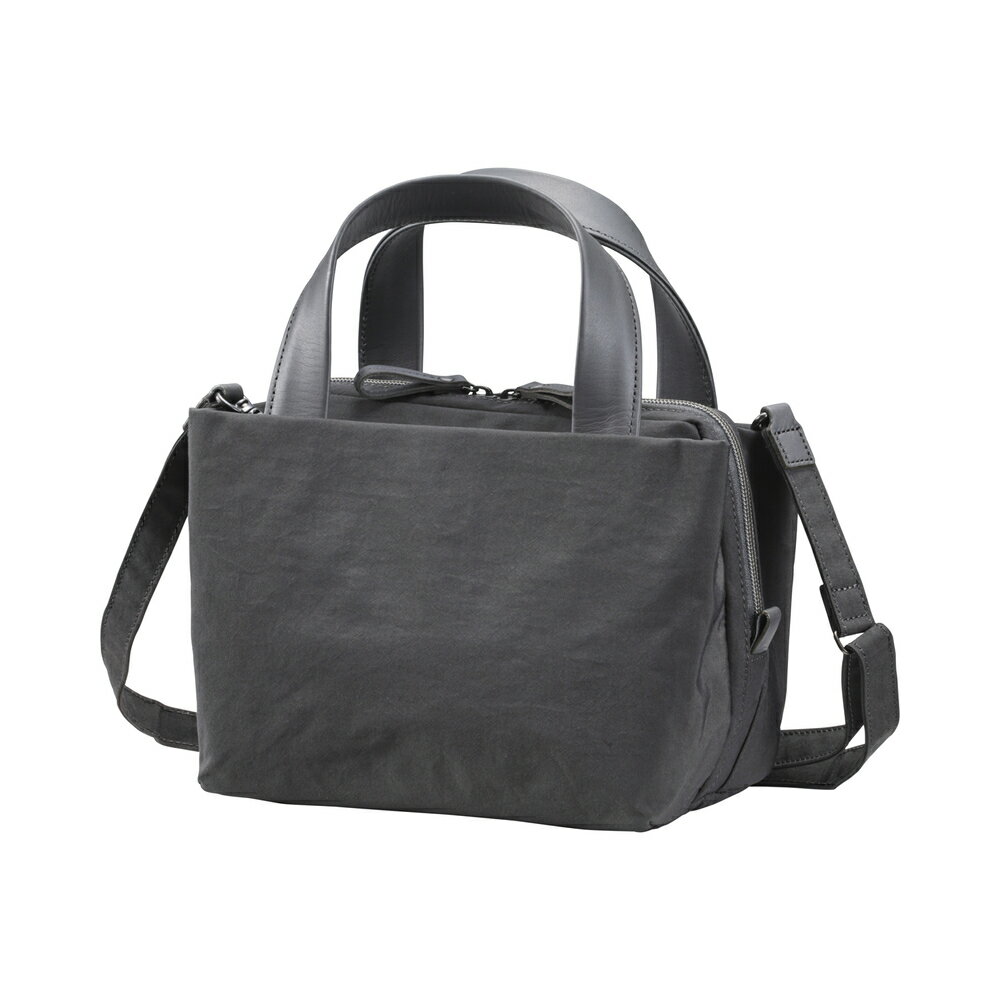 【ふるさと納税】豊岡鞄 TUTUMU Tre tote（グレー）/ レディース トートバッグ ショルダーベルト付き サムネイル3