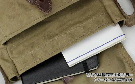 【ふるさと納税】縦型ショルダーバッグS 豊岡製かばん Stitch-on 52202（グリーン） かばん バッグ ショルダー 牛革 オイルバケッタレザー ナチュラル ステッチ サムネイル2