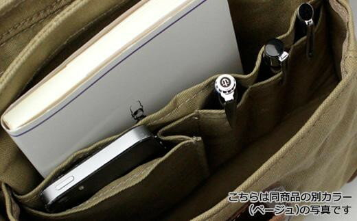 【ふるさと納税】縦型ショルダーバッグS 豊岡製かばん Stitch-on 52202（グリーン） かばん バッグ ショルダー 牛革 オイルバケッタレザー ナチュラル ステッチ サムネイル3