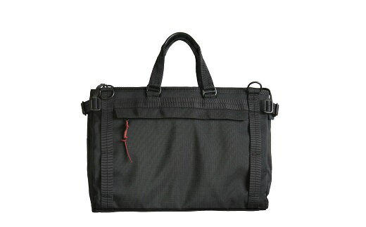 【ふるさと納税】豊岡産 薄マチブリーフ CROSSROAD 501002 ブラック / ブリーフケース ショルダーバッグ 丈夫 軽量 A4サイズ対応 ビジネス カジュアル シンプル 無地 メンズ レディース ユニセックス カバン かばん バッグ 鞄 日本製 黒 サムネイル2