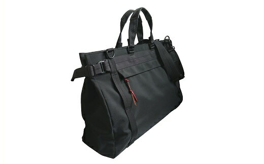 【ふるさと納税】豊岡産 トート型ボストン CROSSROAD 501003 ブラック / ボストンバッグ ショルダーバッグ 丈夫 軽量 A4サイズ対応 ビジネス カジュアル シンプル 無地 メンズ レディース ユニセックス カバン かばん バッグ 鞄 日本製 黒 サムネイル3