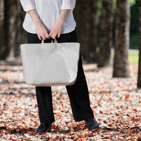 豊岡鞄 3601 　トートバッグ（パールグレー） かばん バッグ 綺麗 セカンドバッグ