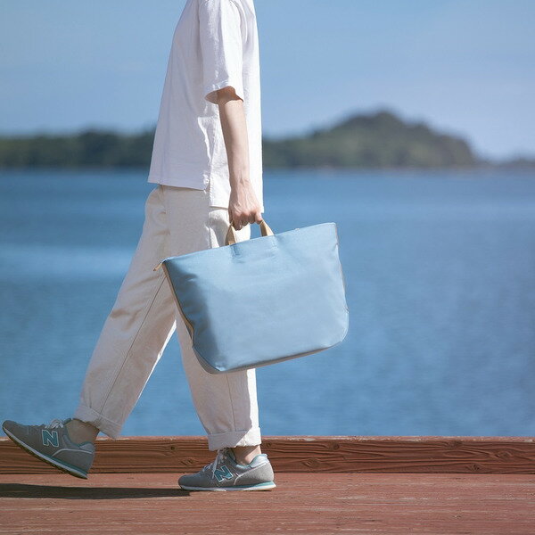 豊岡鞄 3601 　トートバッグ（ドルフィンブルー） かばん バッグ 綺麗 セカンドバッグ